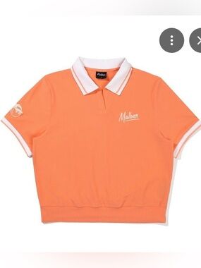 Malbon Golf cropped polo